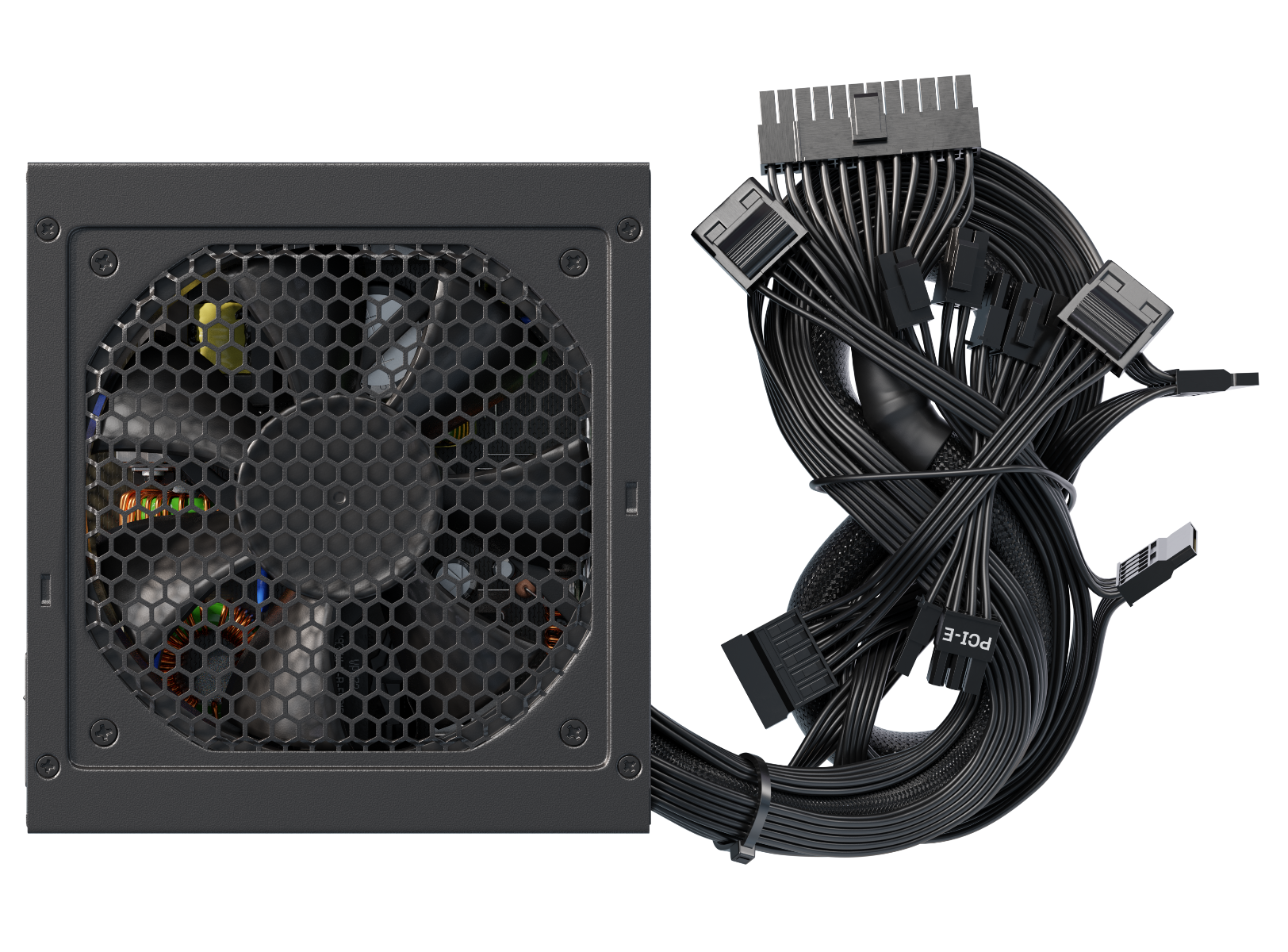 Fuente de Poder Seasonic Series A12 600, 600W, certificación 80+ Plus White-3