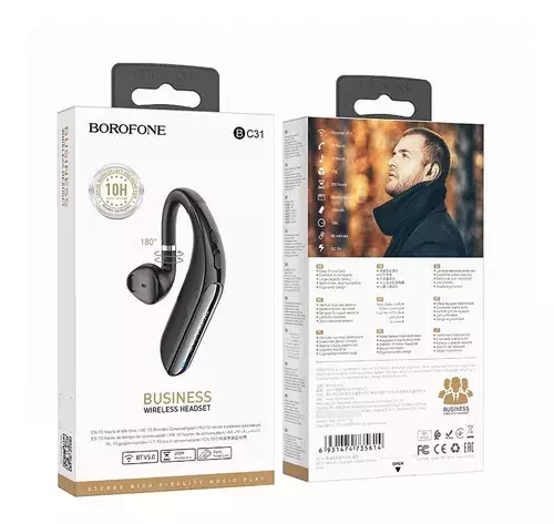 Audífono Bluetooth Melódico Borofone Empresario-3