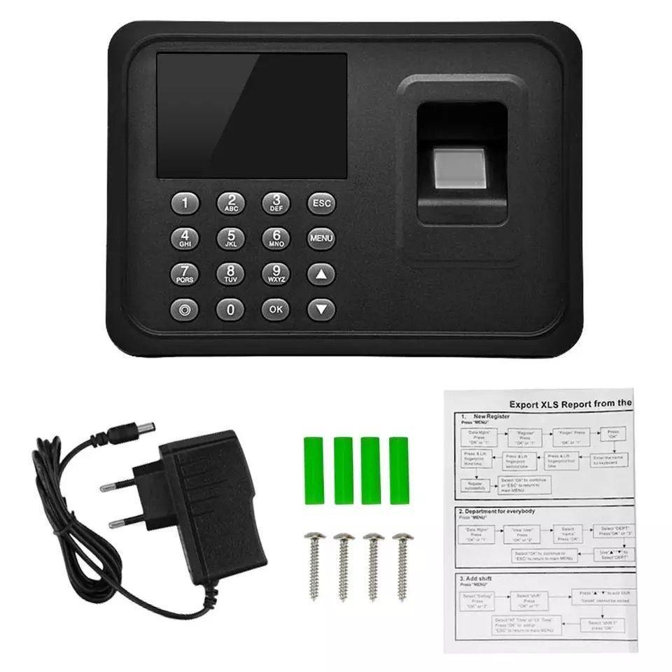  Reloj Control de Asistencia por Huella Dactilar Biométrico-6