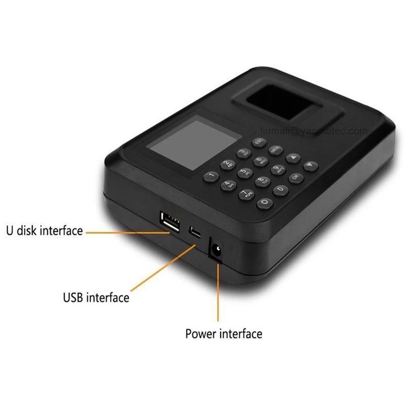  Reloj Control de Asistencia por Huella Dactilar Biométrico-5