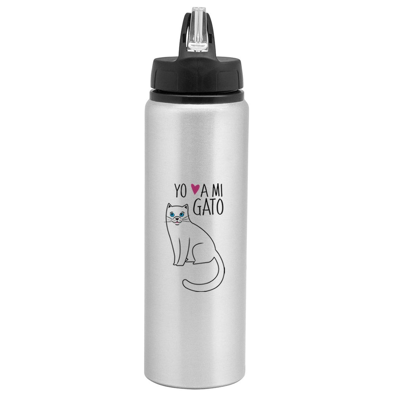 Botella Drinker 800ml - Gatos Yo amo a mi-0