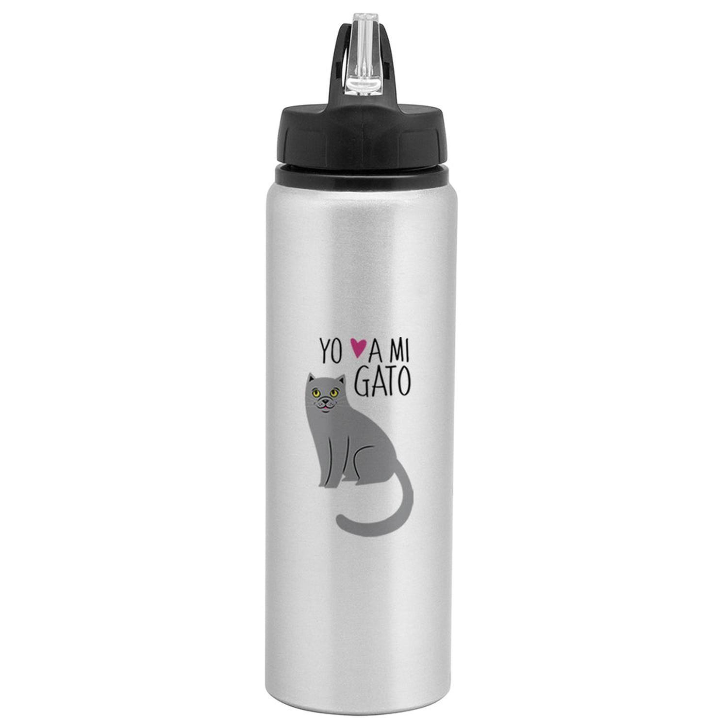 Botella Drinker 800ml - Gatos Yo amo a mi-1