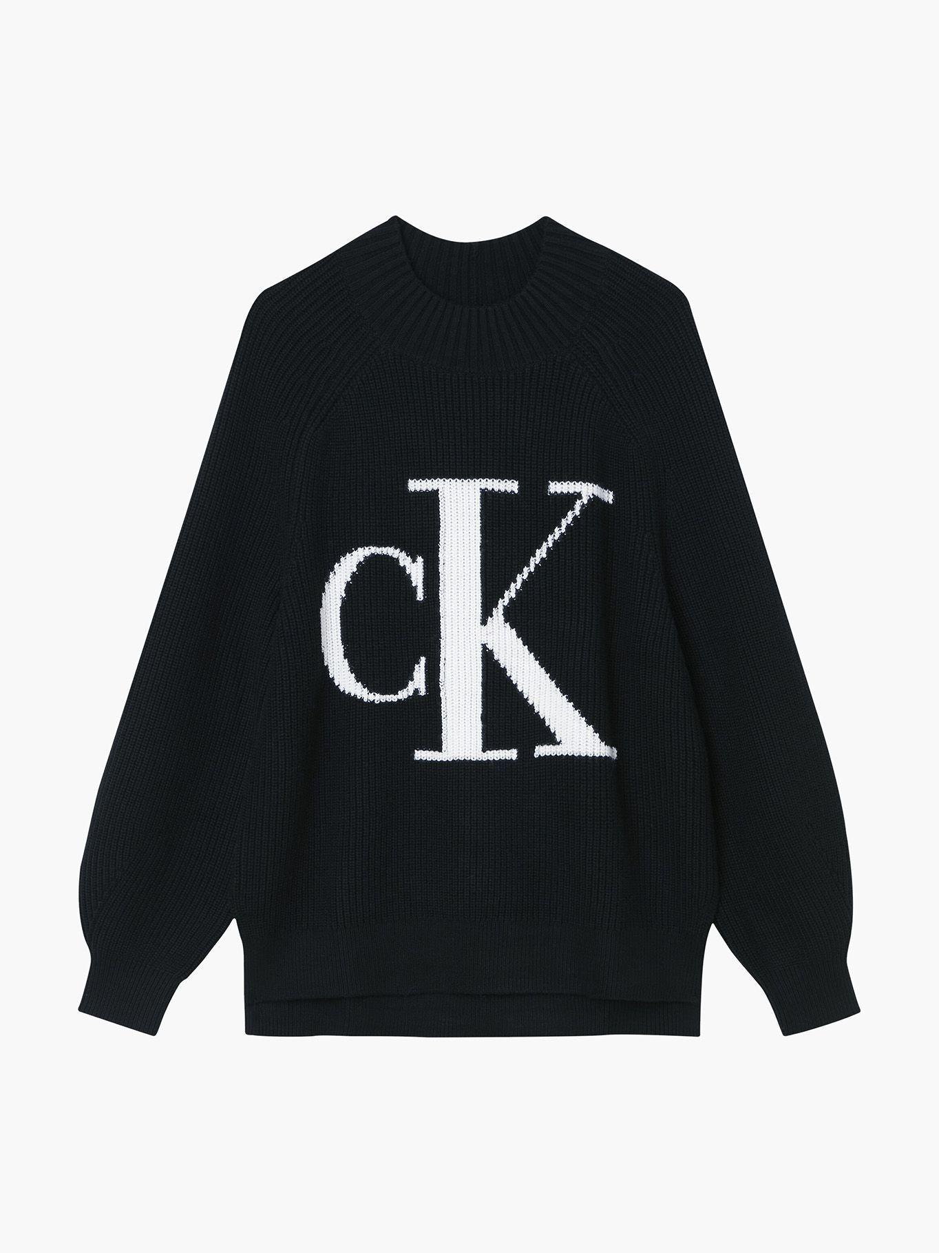 Suéter Ck Raglan Negro Calvin Klein-4