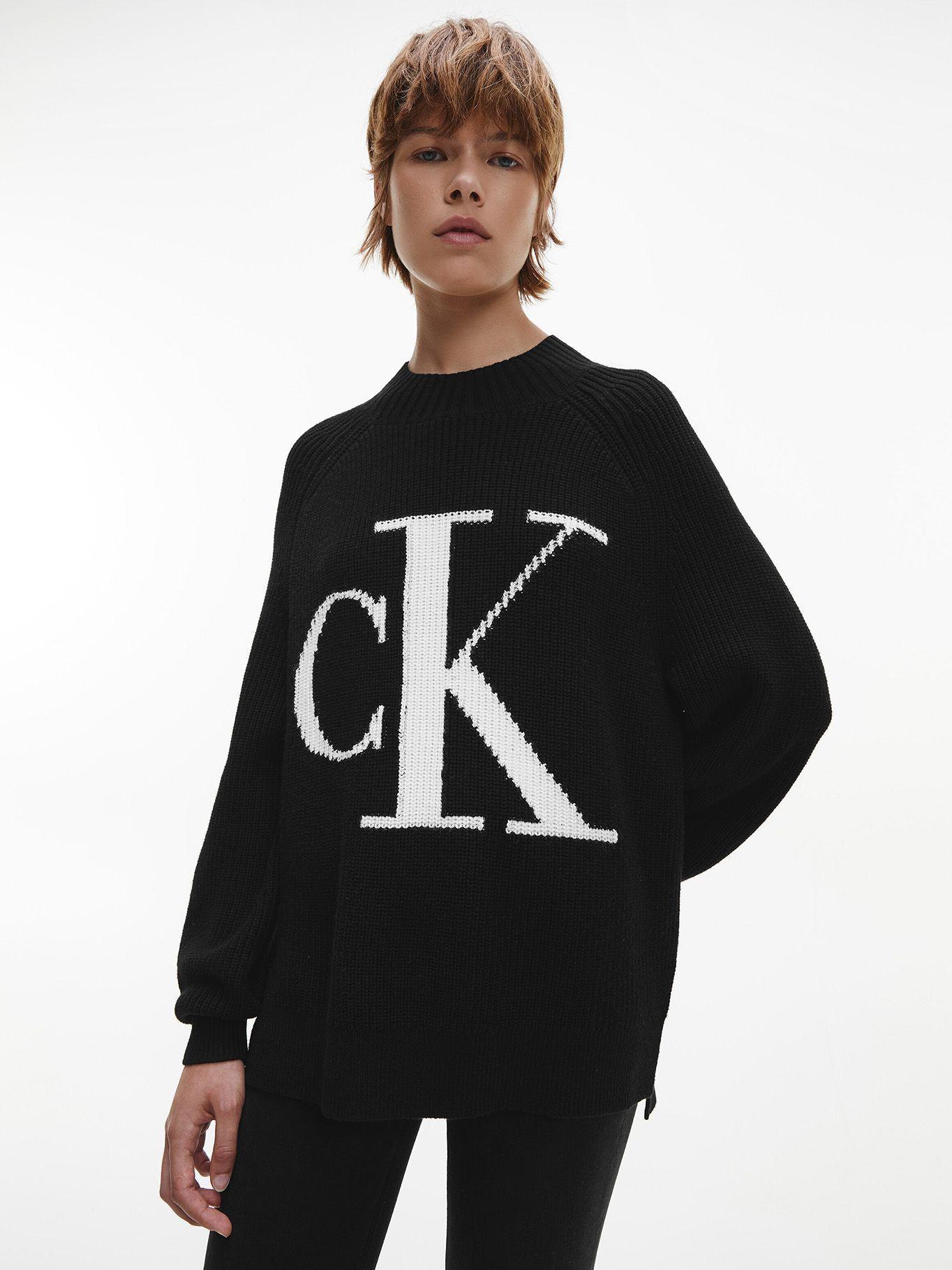 Suéter Ck Raglan Negro Calvin Klein-0