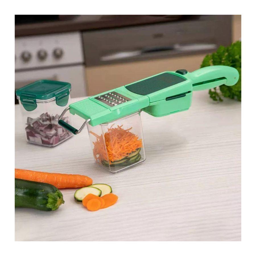 Picador Cortador Rallador Verduras Cocina Hogar-3
