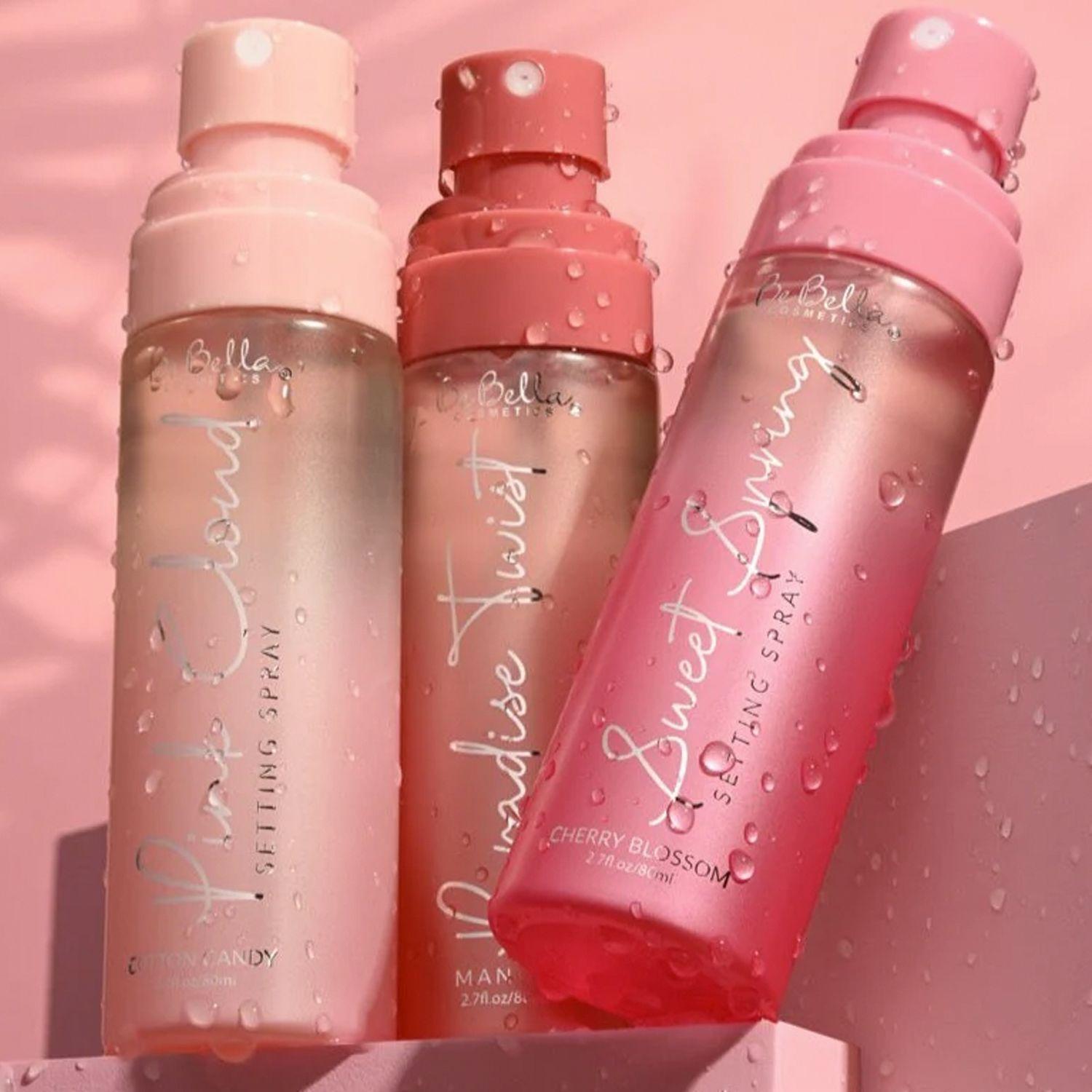 Set Colección 3 Spray Fijadores de Maquillaje BeBella Cosmetics-4