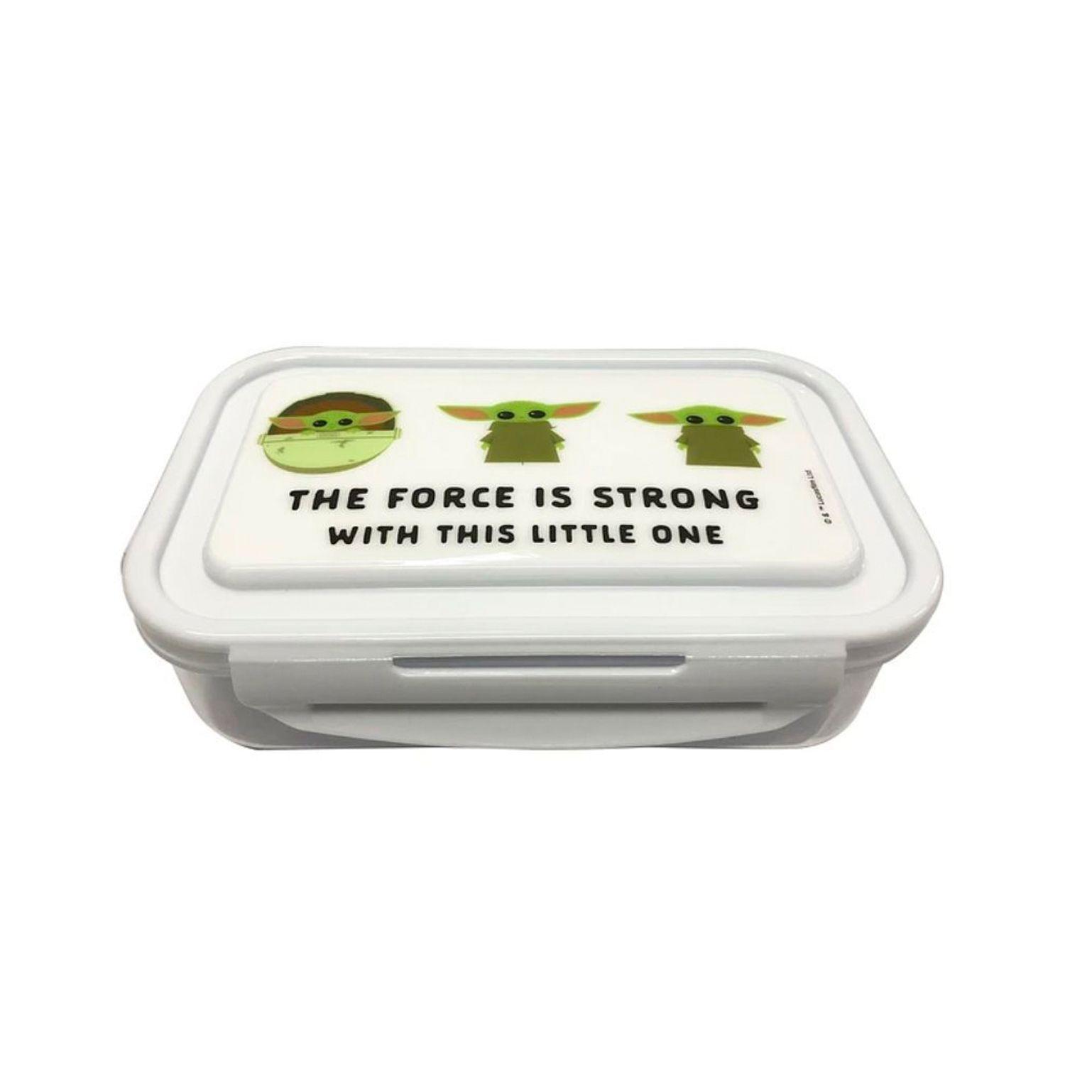 Pack Escolar Taper y Botella 600ml Baby Yoda-1