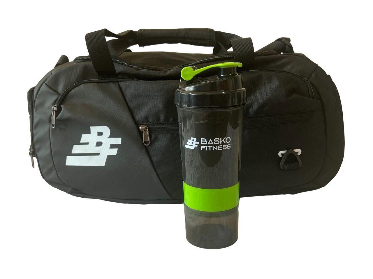 Bolso Deportivo Pack Shaker Mezclador Verde-1