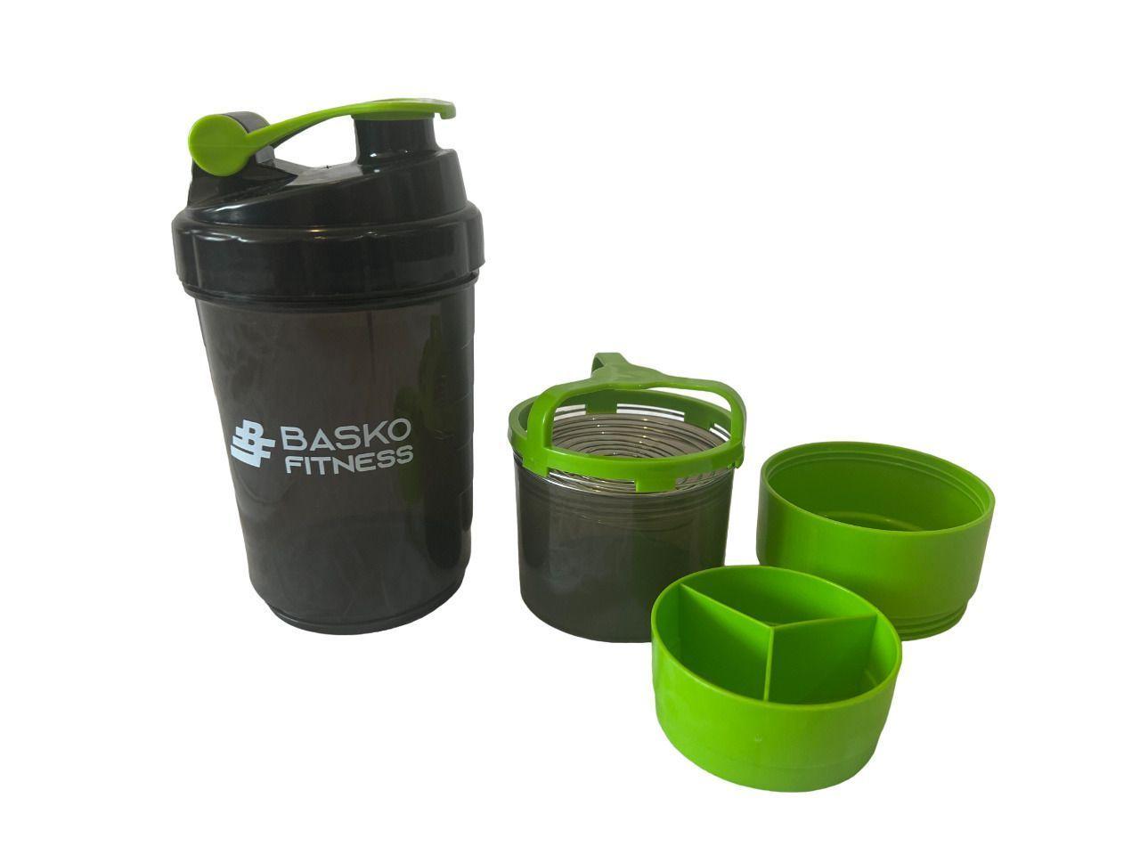 Bolso Deportivo Pack Shaker Mezclador Verde-5