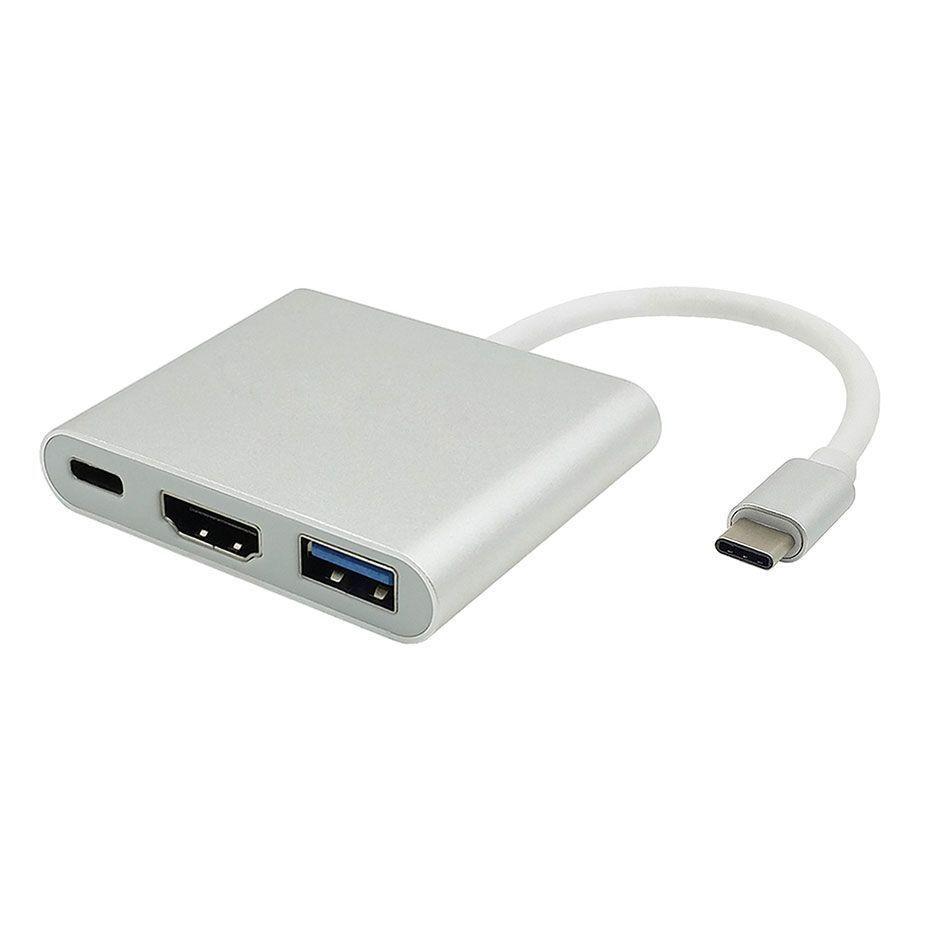 Adaptador Irt de Tipo C a Múltiples Puertos USB, HDMI, Tipo C-0