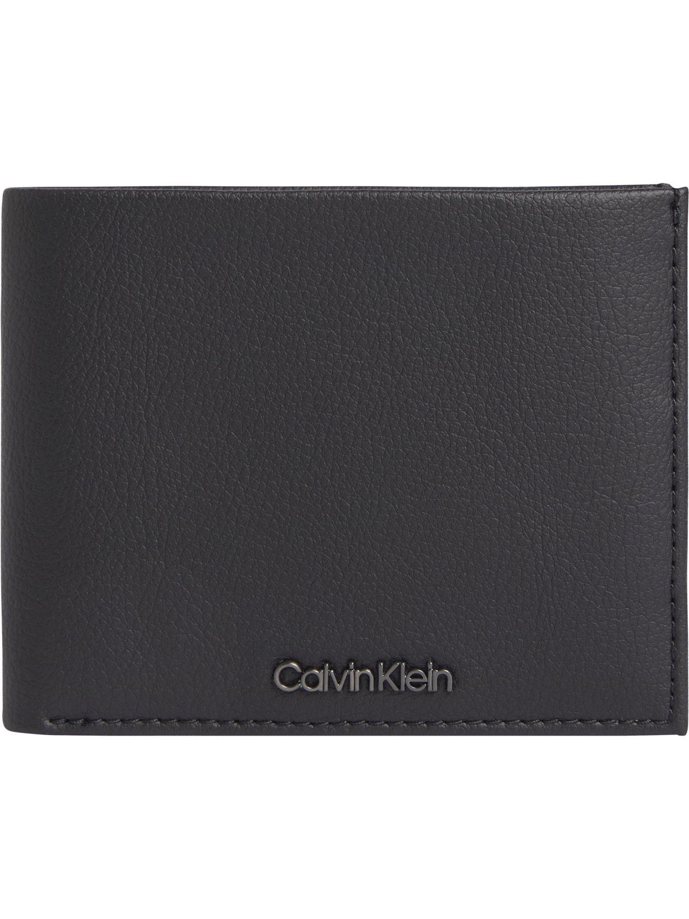 Billetera Natural Bifold 6Cc Negro Calvin Klein-0