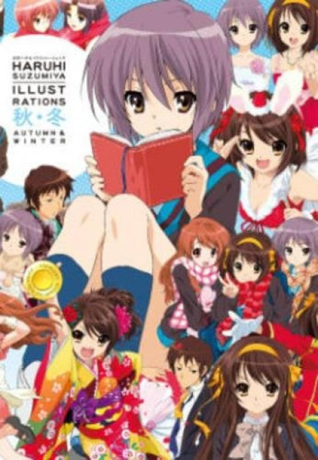 Haruhi Suzumiya Illustrations - Autumn & Winter [Libro De Arte] (En Inglés) - USA-0