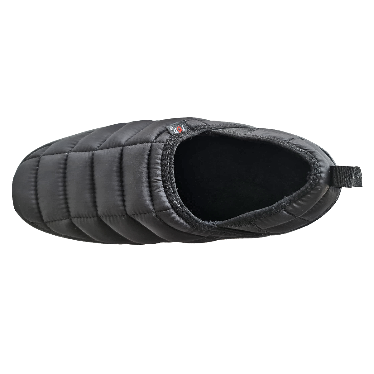 Pantufla Interior Y Exterior Negra Top-0