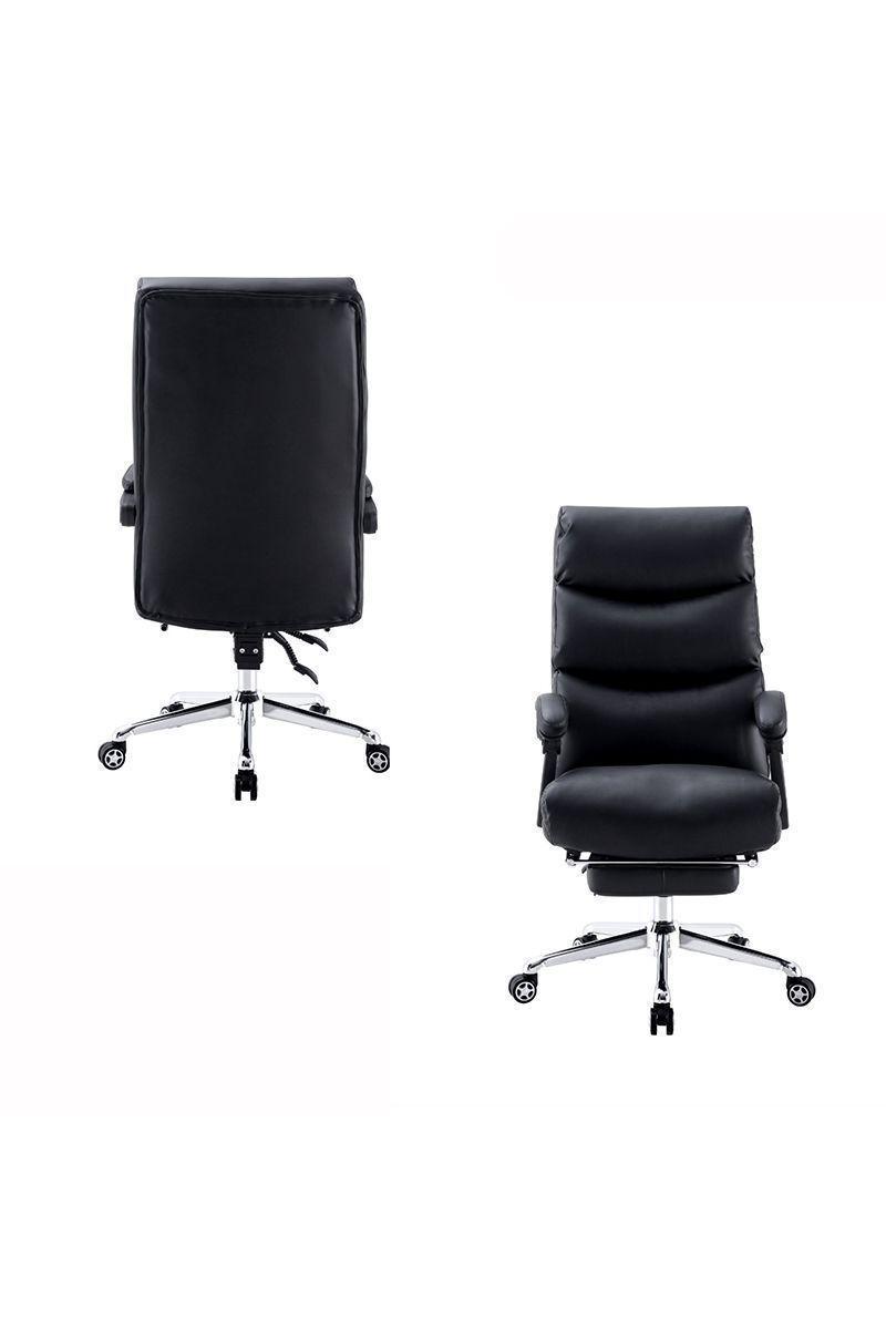 Silla Reclinable de Oficina Reggente Negro-3