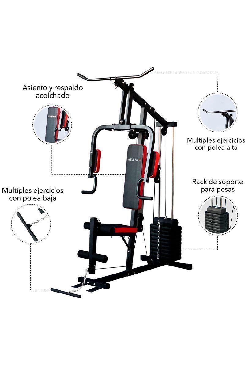 Home Gym Multifuncional TF-7000A Negro-3