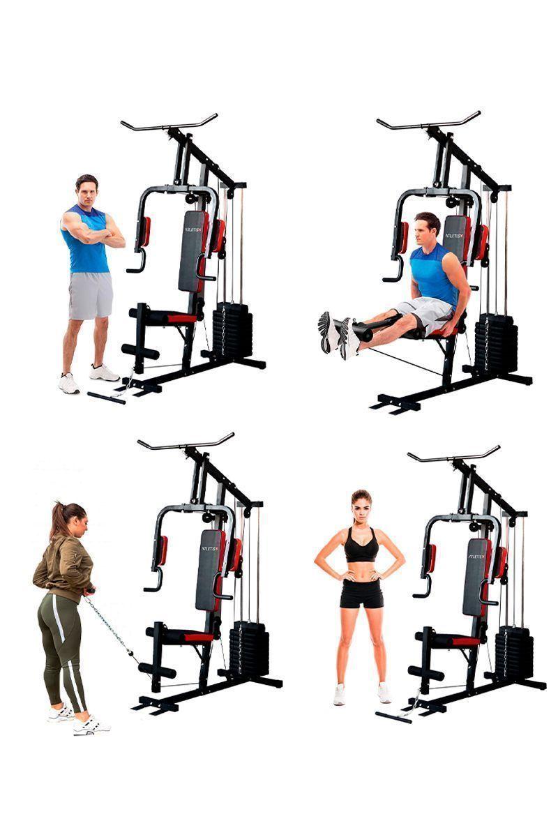 Home Gym Multifuncional TF-7000A Negro-4