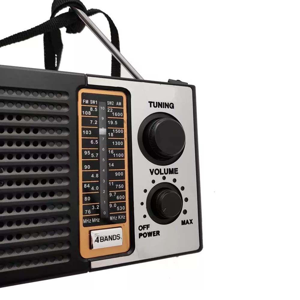 Radio  vintage recargable USB AM FM-3
