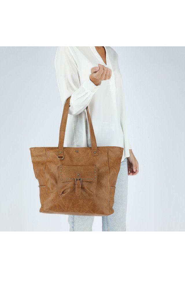 Cartera Hombro Wild West Camel Humana-3
