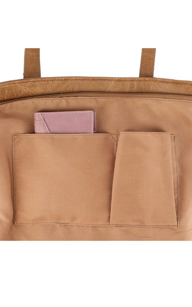 Cartera Hombro Wild West Camel Humana-2