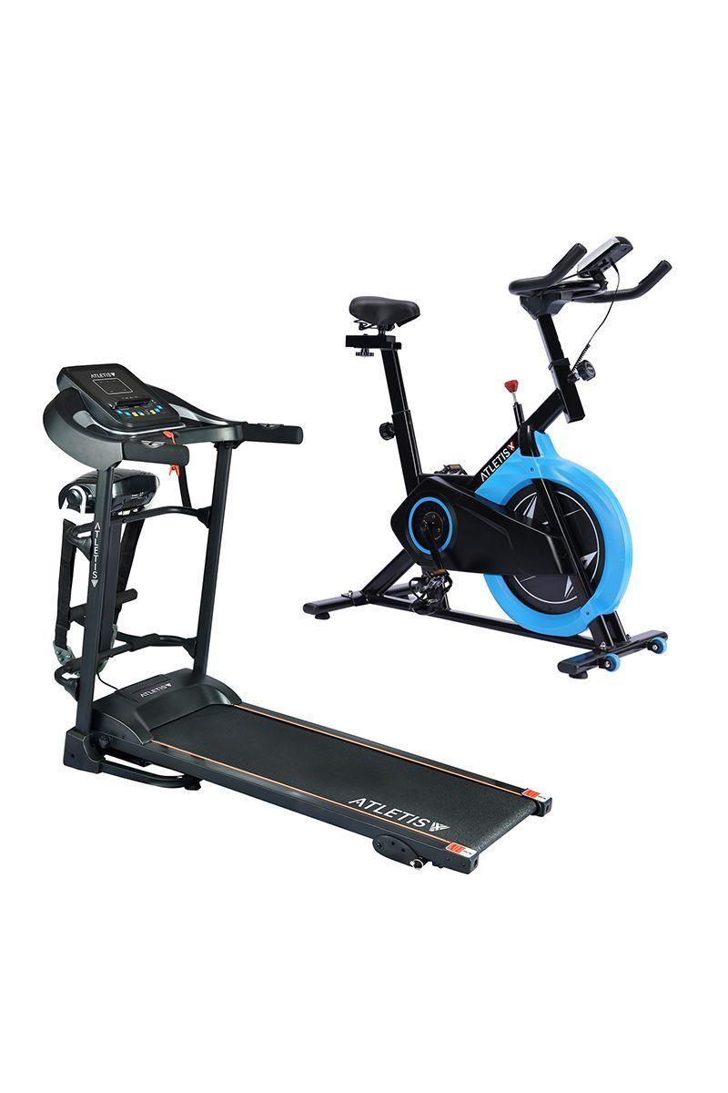 Pack Trotadora FitBSD8050 + Spinning Fitness Negro-0