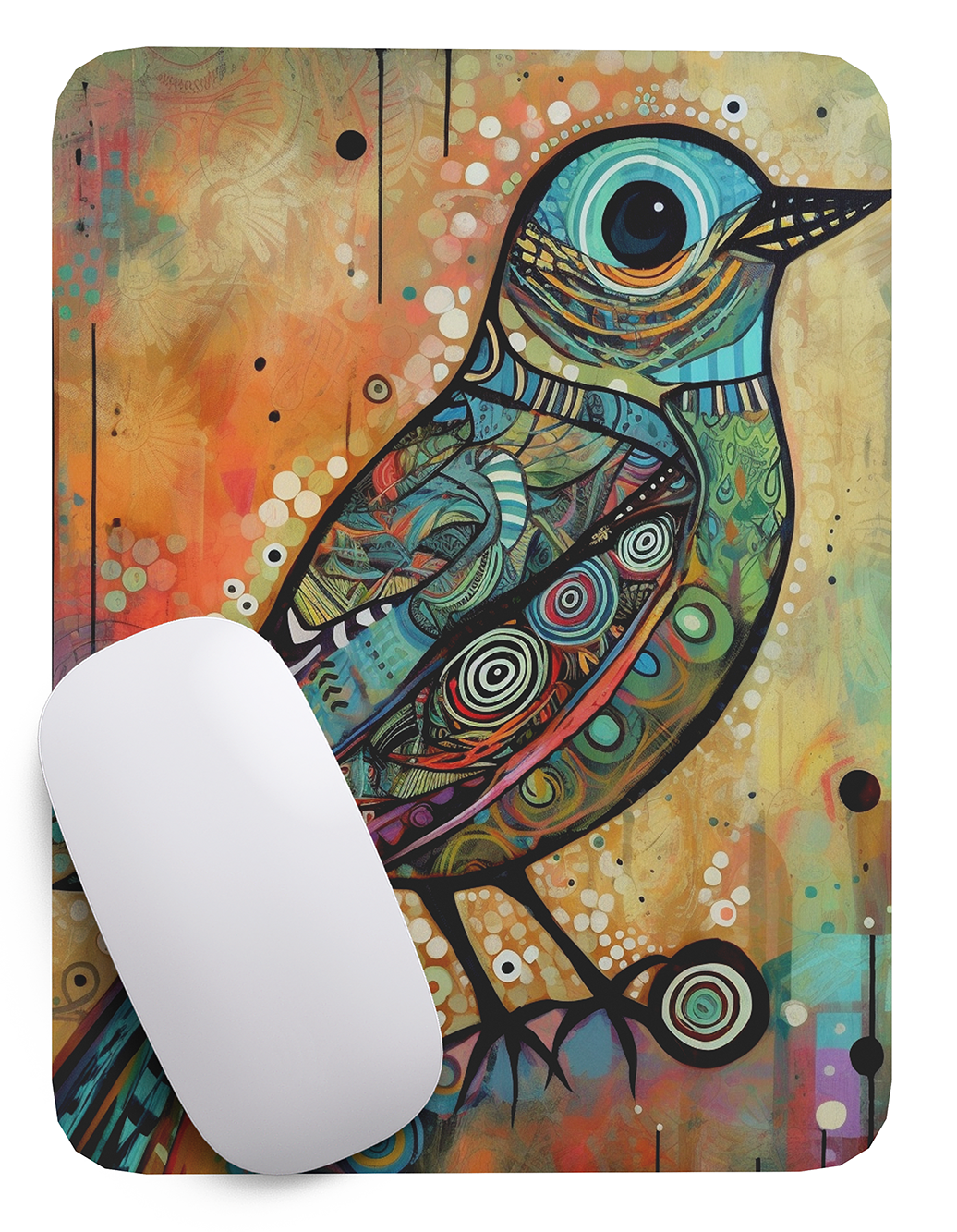 Mouse Pad Aves Arte de animales - 17cm X 21cm D60-1