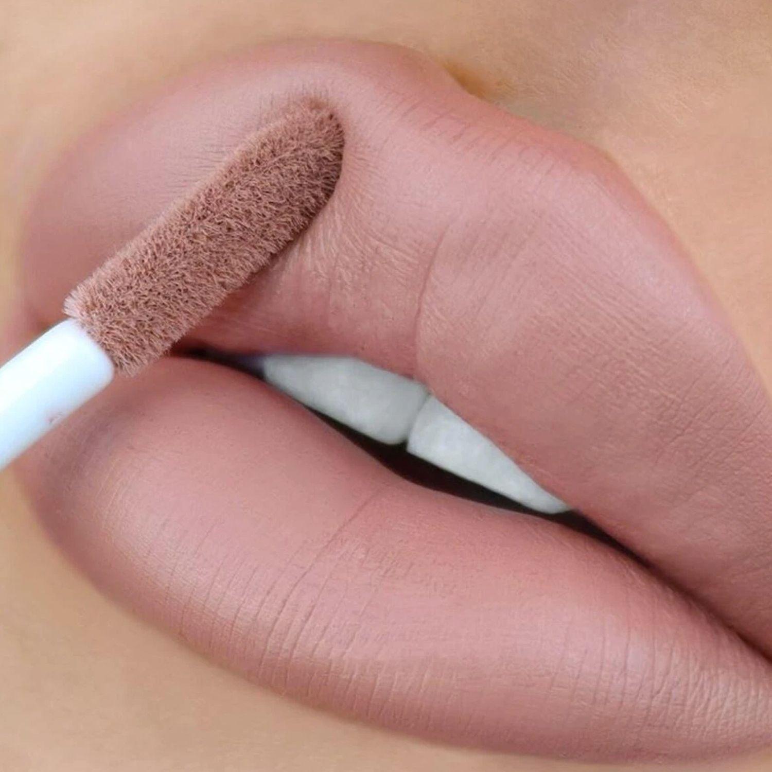 Set de 8 Labiales Seal The Deal "The Low Key" Color Nude Beauty Creations-4
