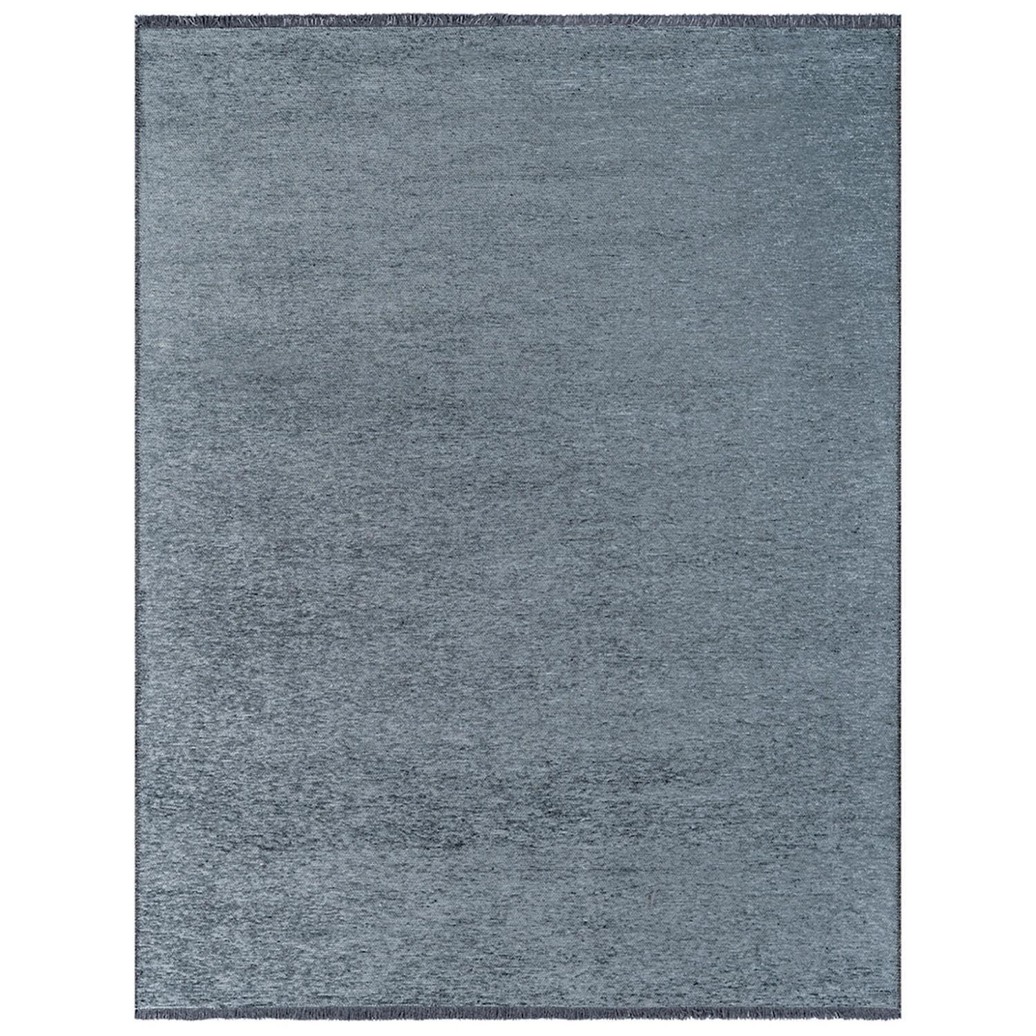 Alfombra Moderna Lisa 155x230 cms. Azul-0