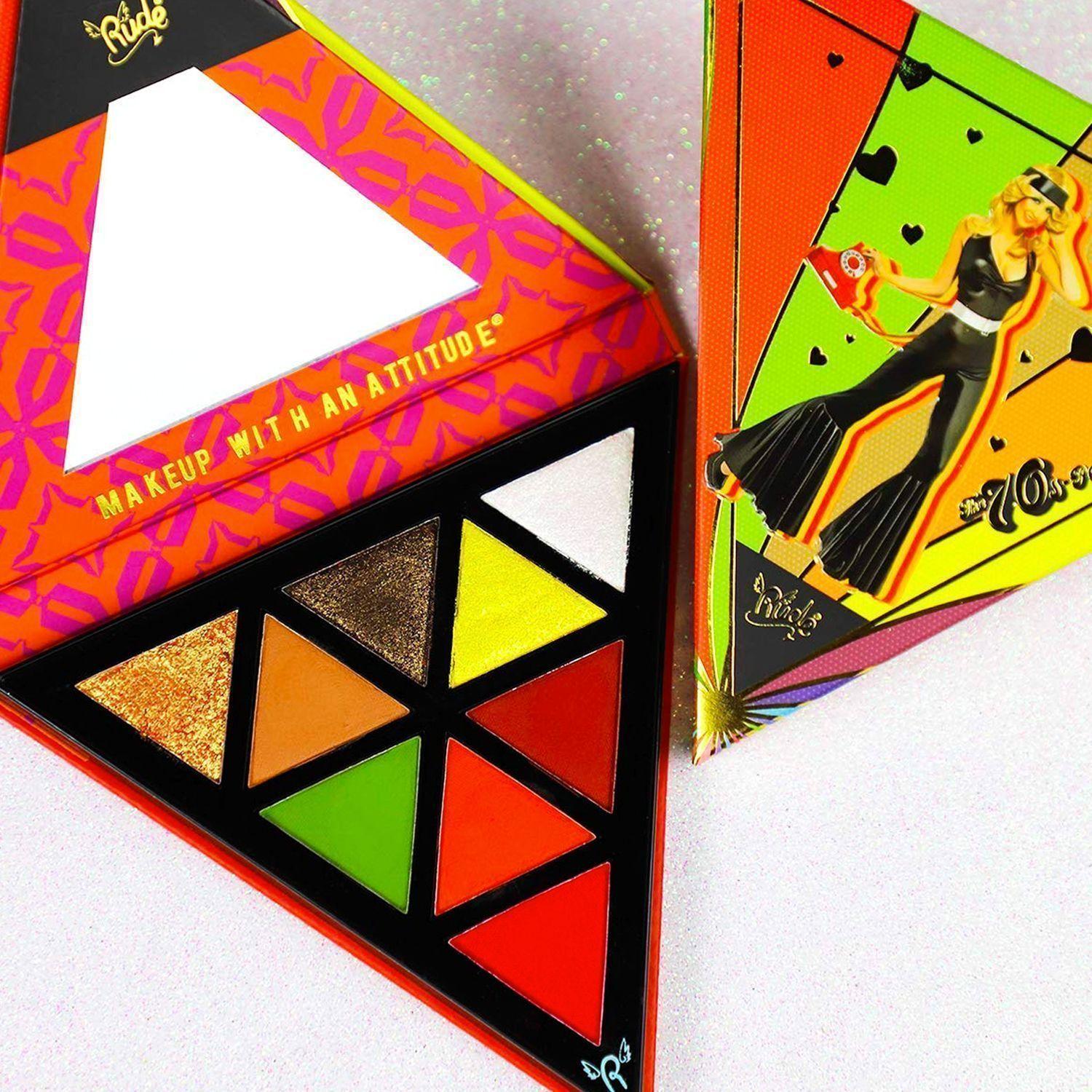 Paleta De Sombras "Electric Fantasy" Colección Los 70´ Rude Cosmetics-1