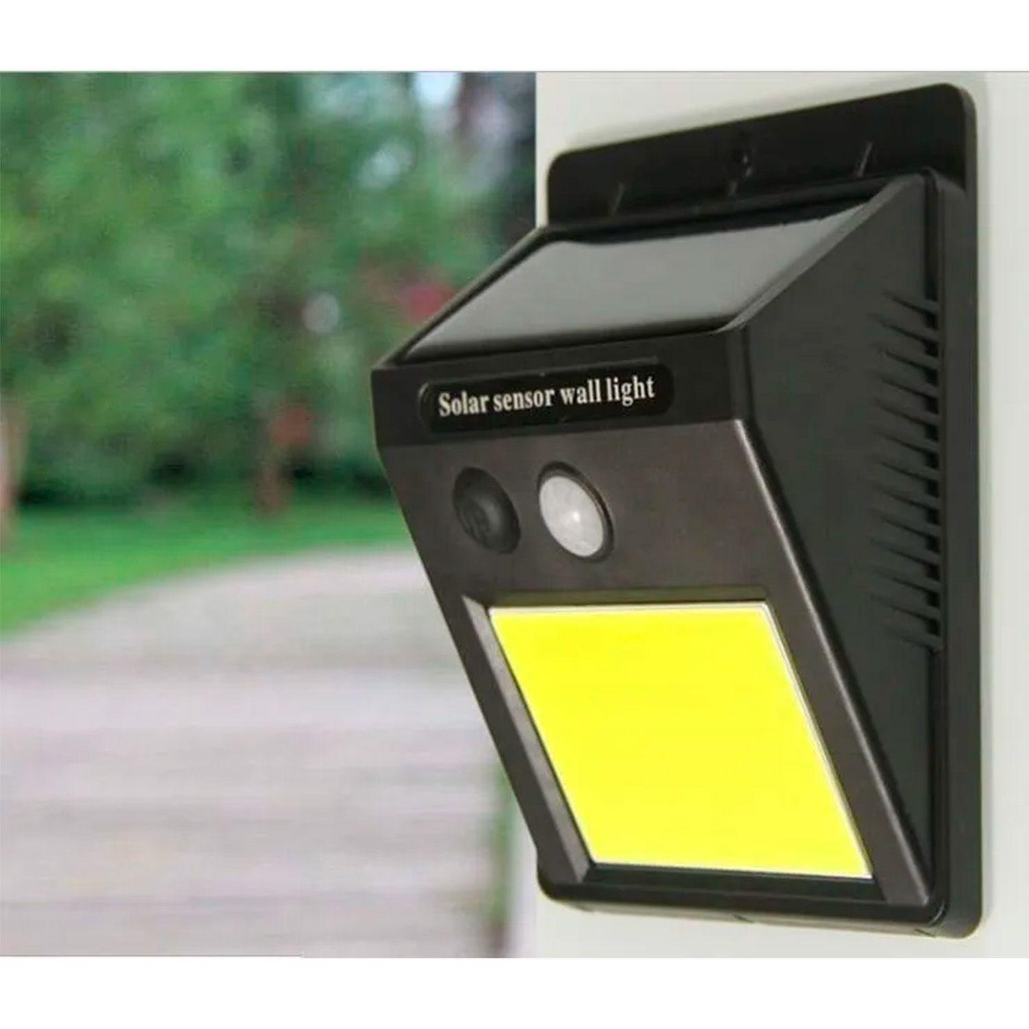 Pack 3 Foco Solar 48 Led Con Sensor De Movimiento Exterior-3
