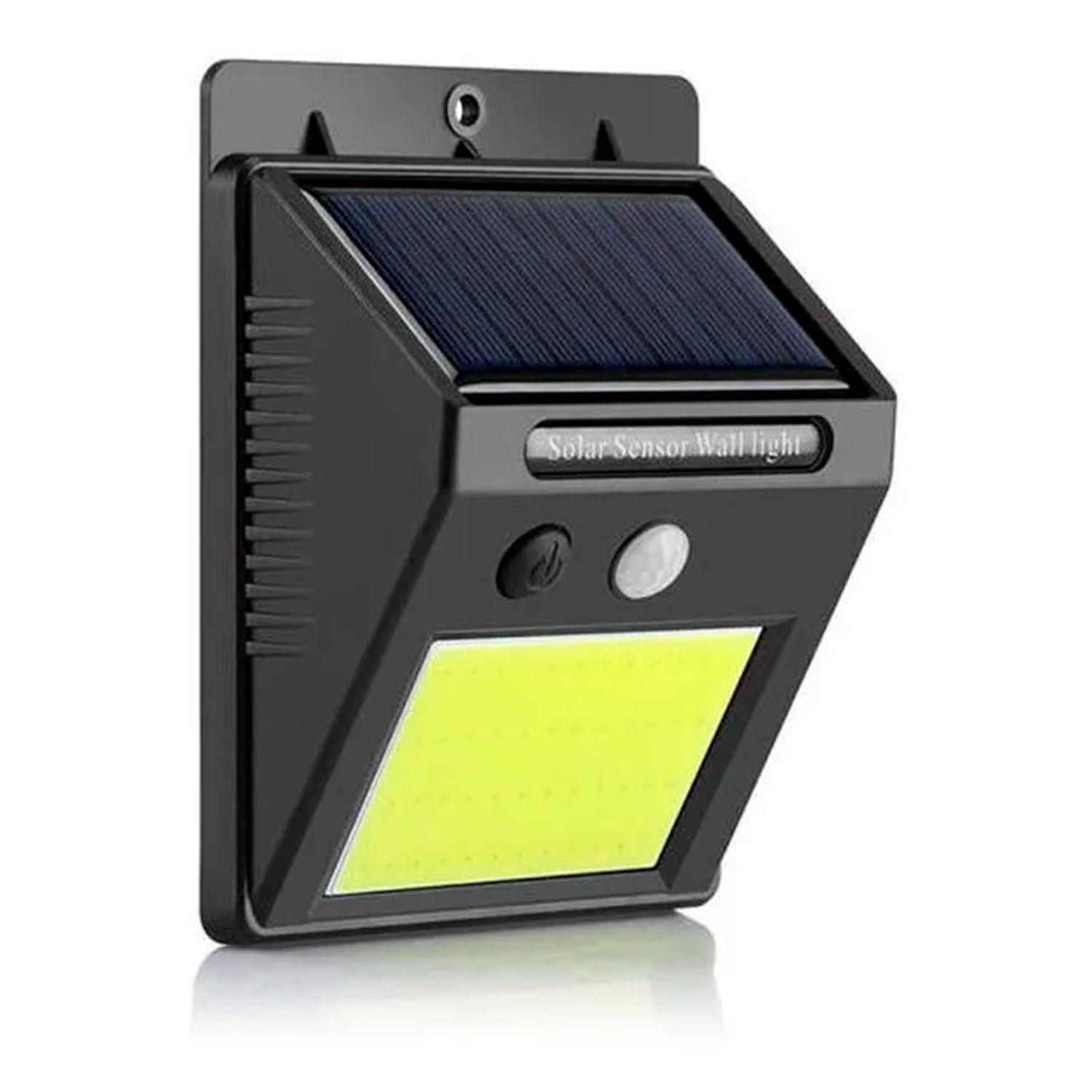 Pack 3 Foco Solar 48 Led Con Sensor De Movimiento Exterior-1