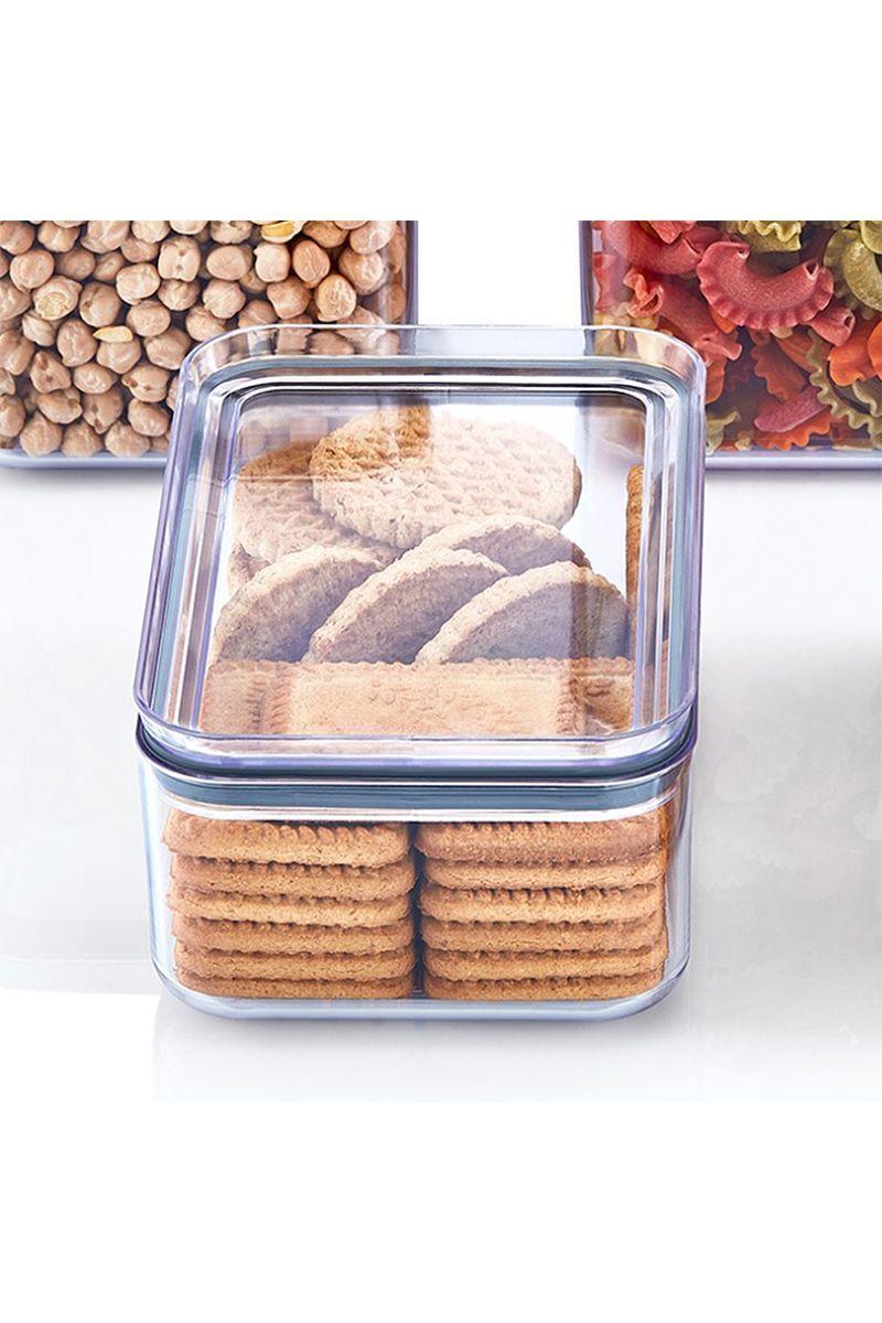 Contenedor Hermético 0,75Lt Crystal Rectangle-1