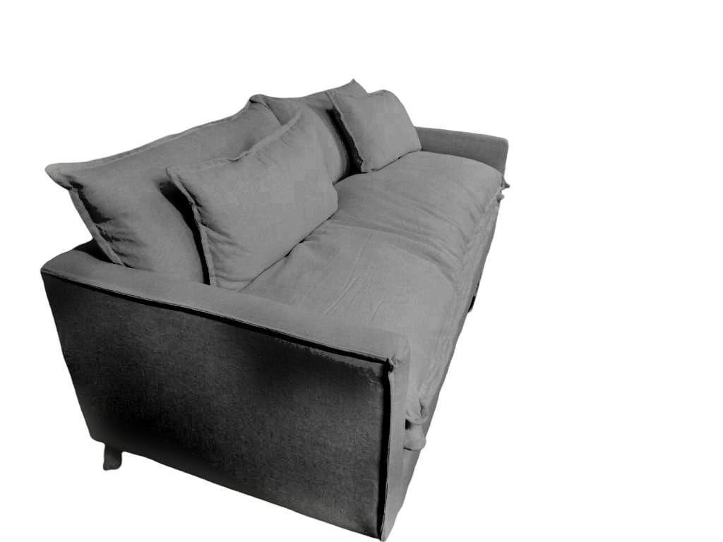 Sofa Imperial 1,8 Mts Gris Plata-1