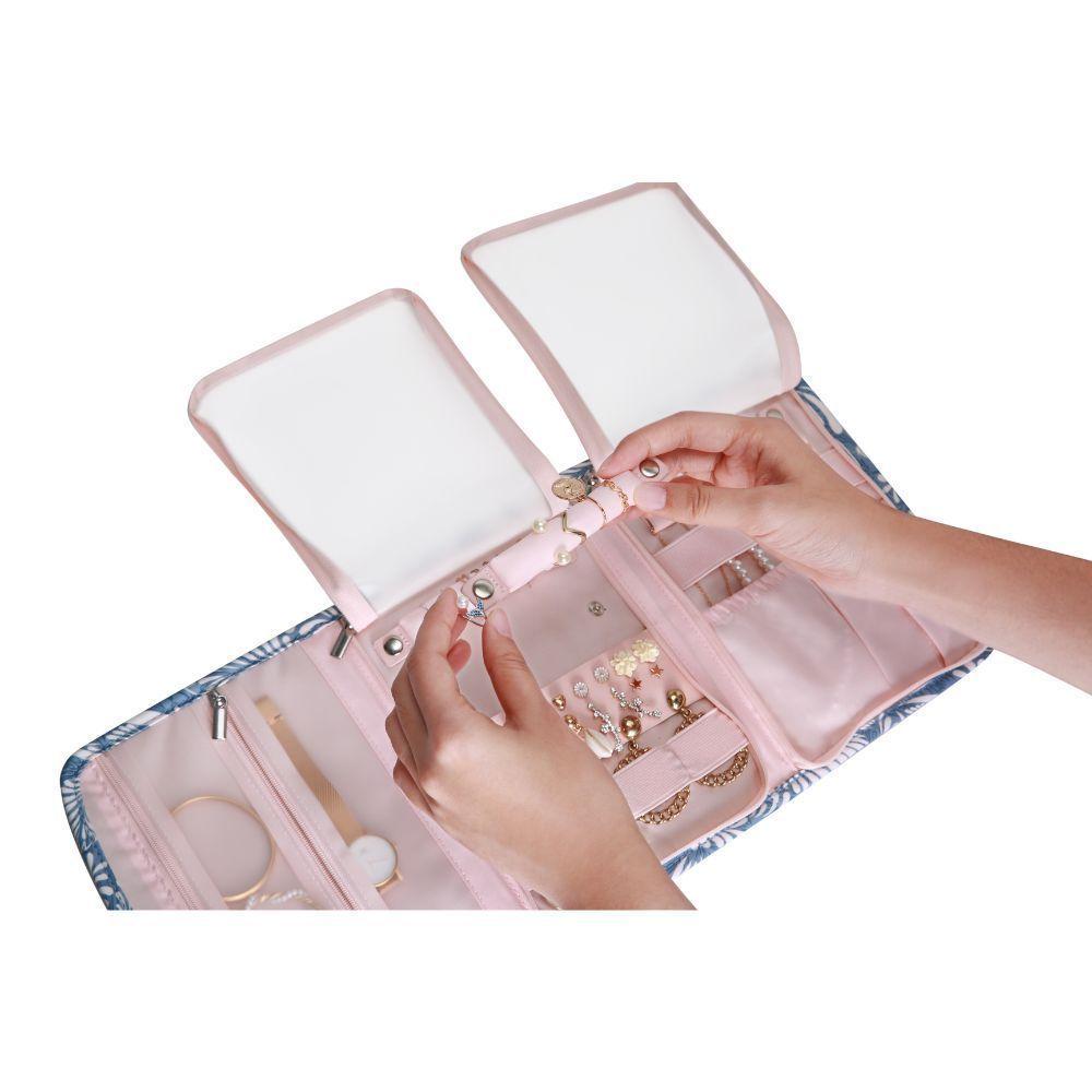 Bagsmart Organizador de joyas Isabella - White leaf-7