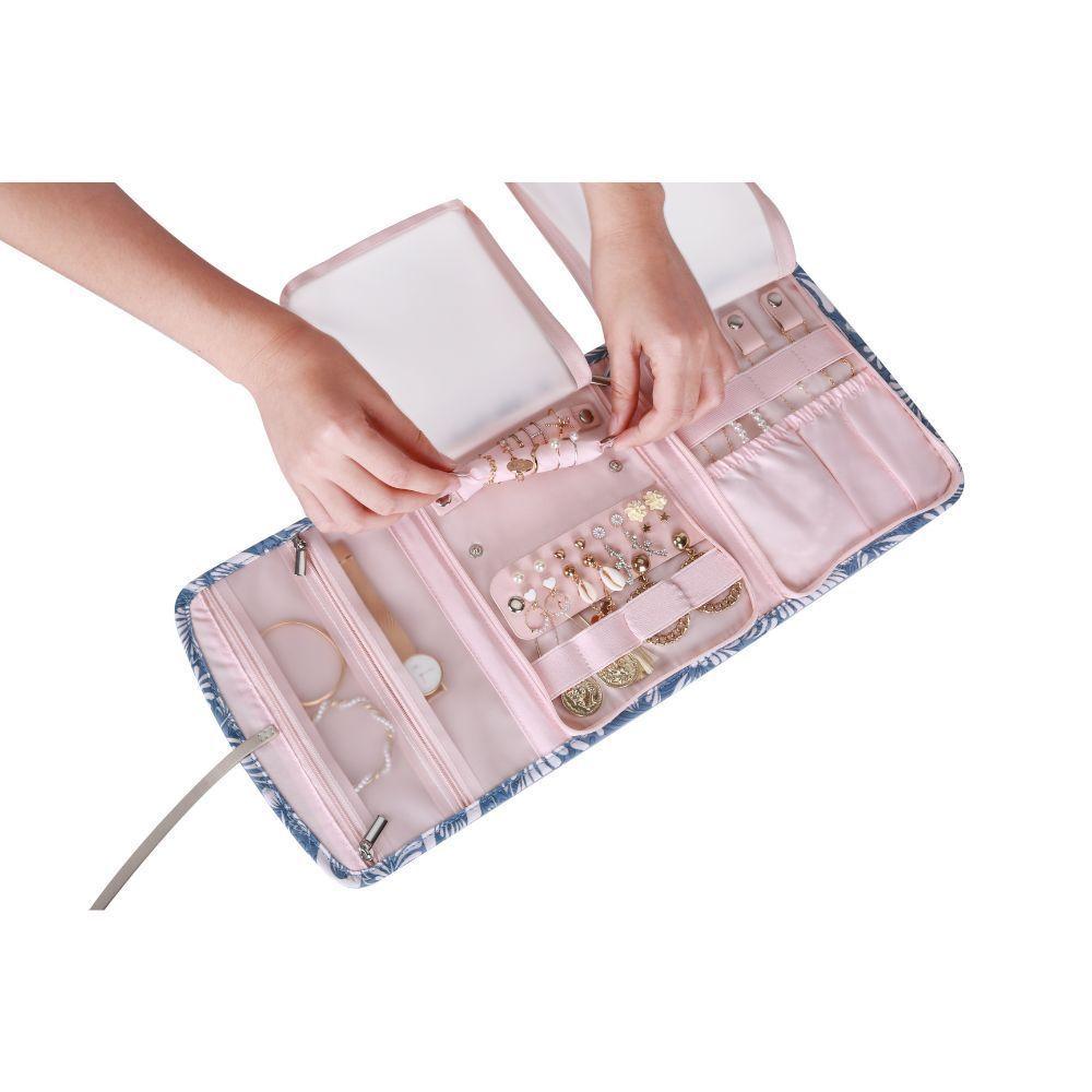Bagsmart Organizador de joyas Isabella - White leaf-6