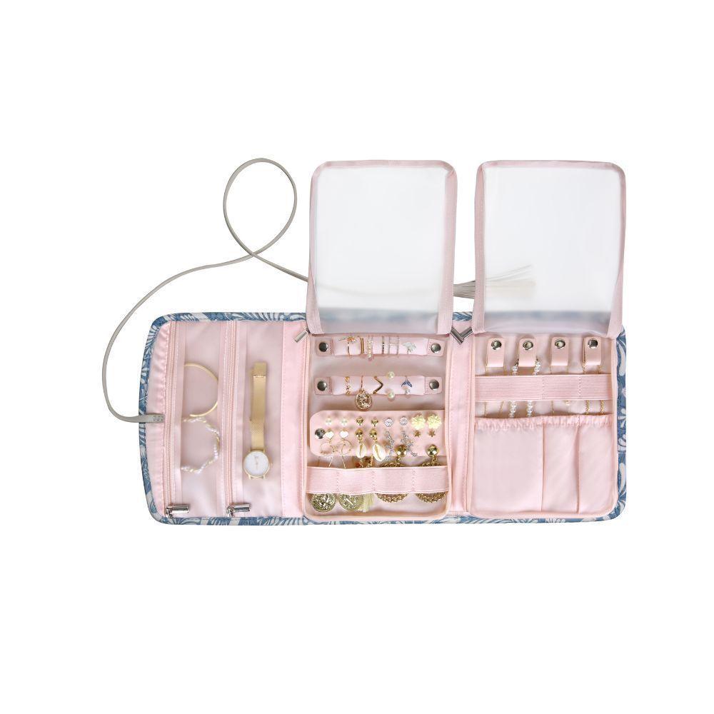 Bagsmart Organizador de joyas Isabella - White leaf-4