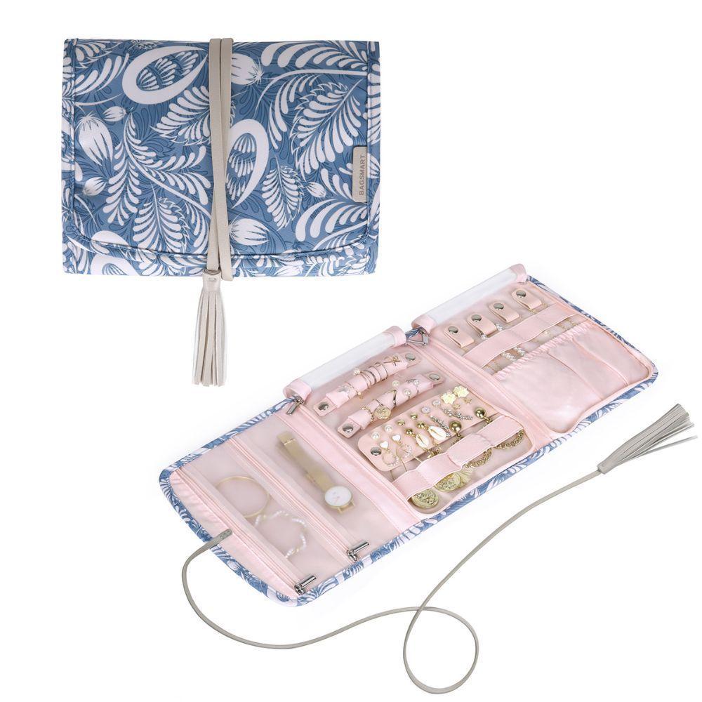 Bagsmart Organizador de joyas Isabella - White leaf-2