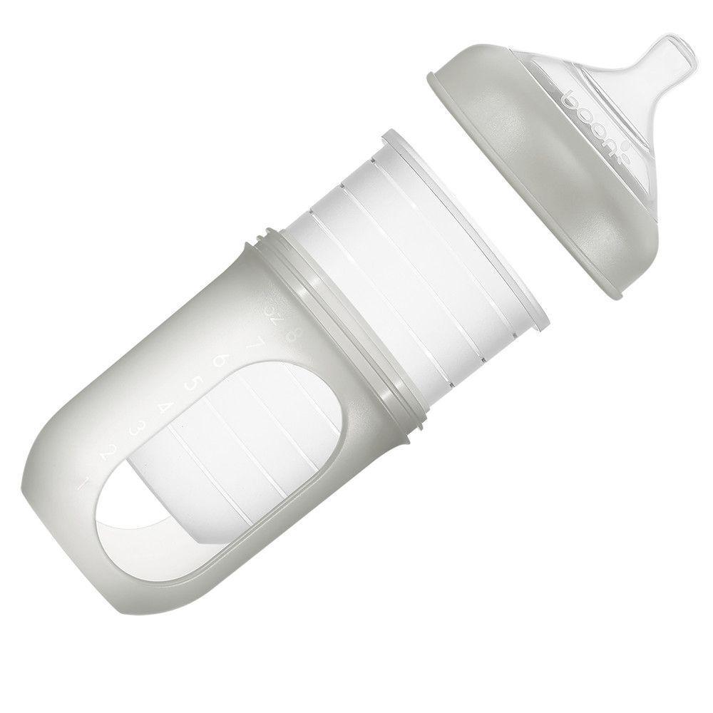 Pk 3 Mamaderas con bolsa de silicona NURSH - 240 ml -3
