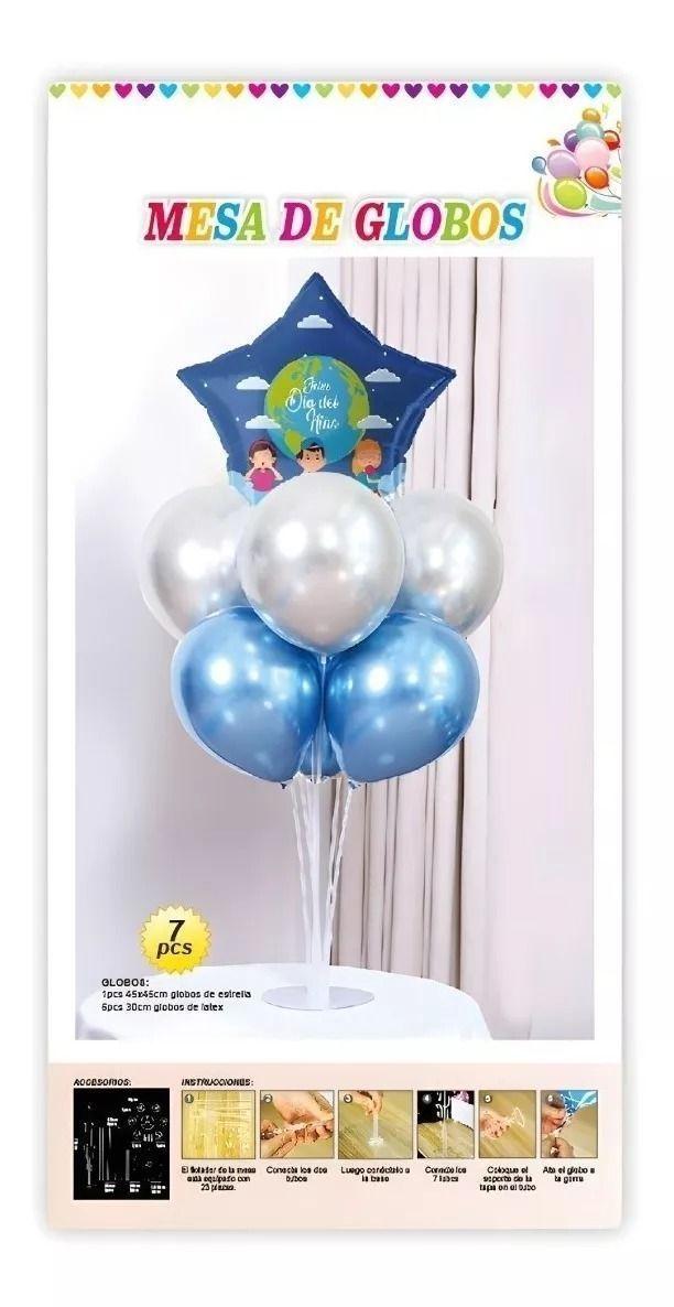 Set De Decoración Globos Base Para Globos Fiesta Celebración.-2