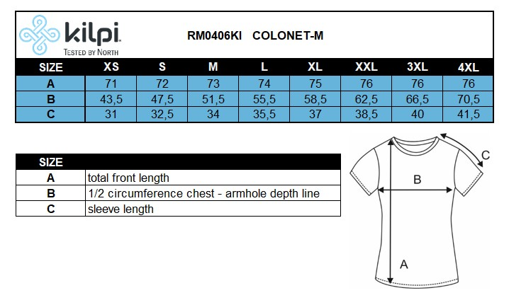 Polera Hombre Colonet Burdeo Kilpi-2