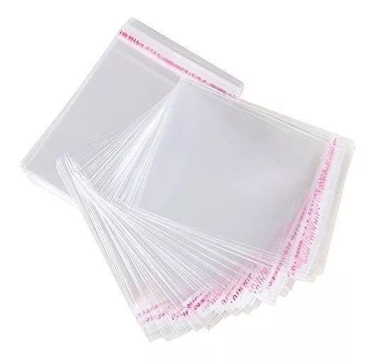 Bolsa Tipo Celofán Cierre Con Adhesivo 10x18 Cms X 200 Unds-2