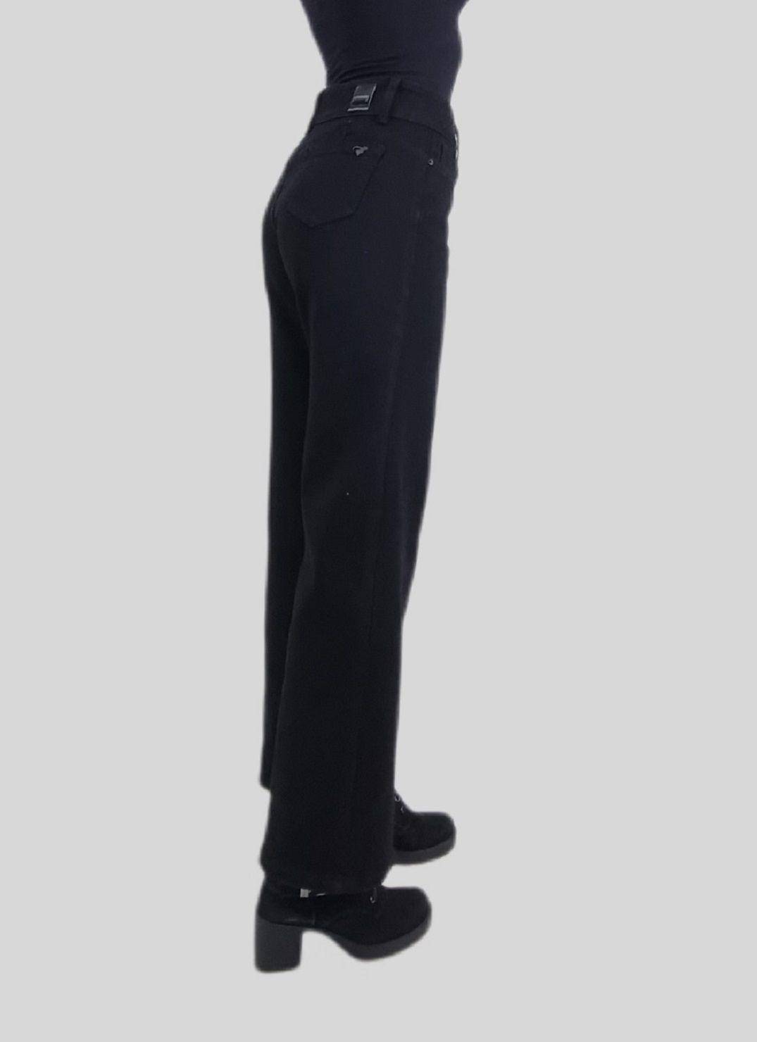 Jeans wide leg black-1