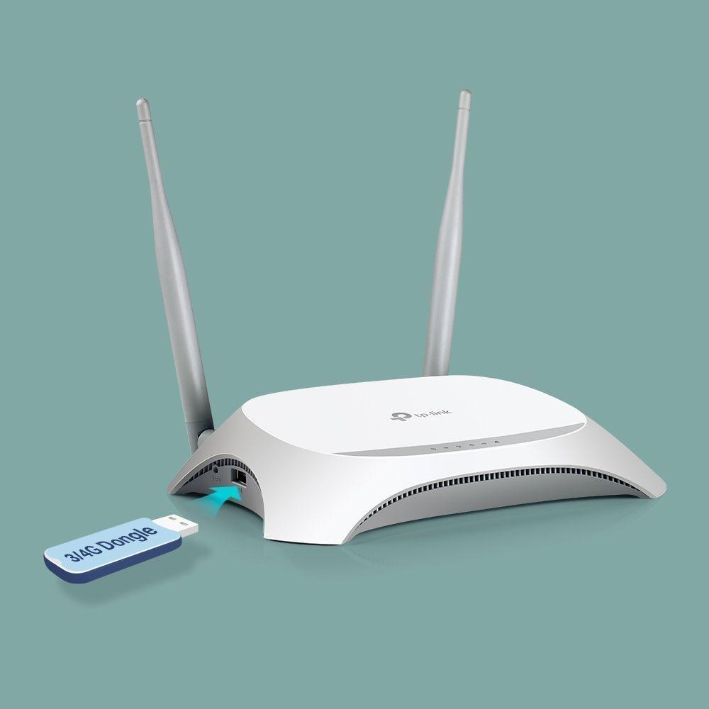 Router N Inalámbrico 3G/4G Tp-Link TL-MR3420-2