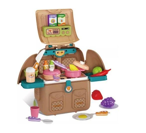 Mochila De Juegos 4 En 1 Set Cocina-3