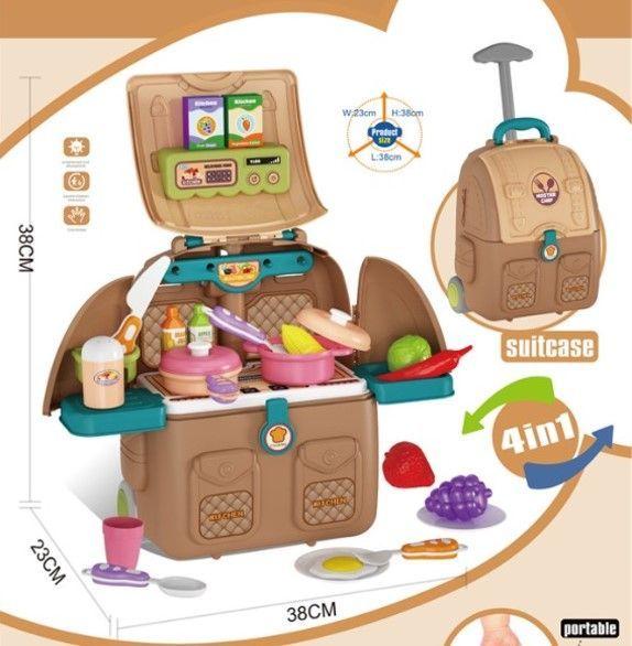 Mochila De Juegos 4 En 1 Set Cocina-5