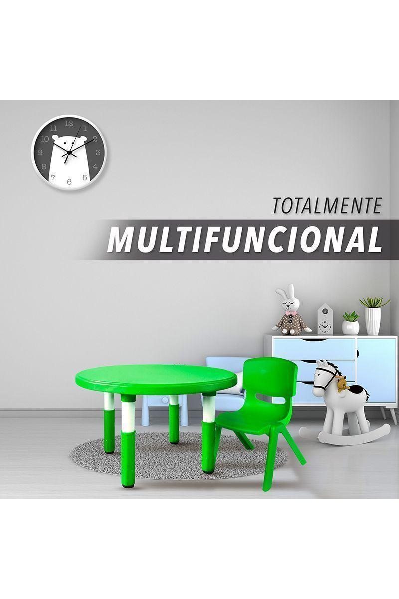 Pack 4 Sillas Infantiles Verde-5