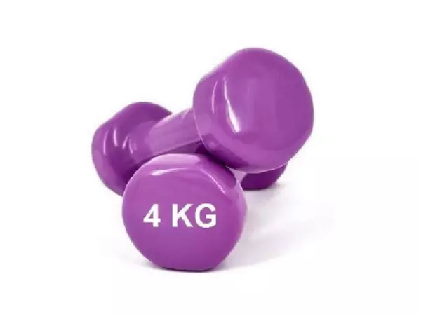Par Mancuernas Vinilo 4kg Total 8kg-0
