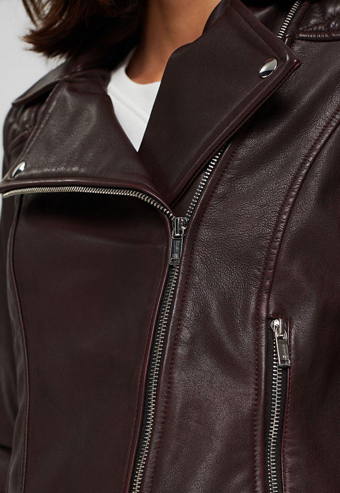 Chaqueta De Cuero Esprit-2