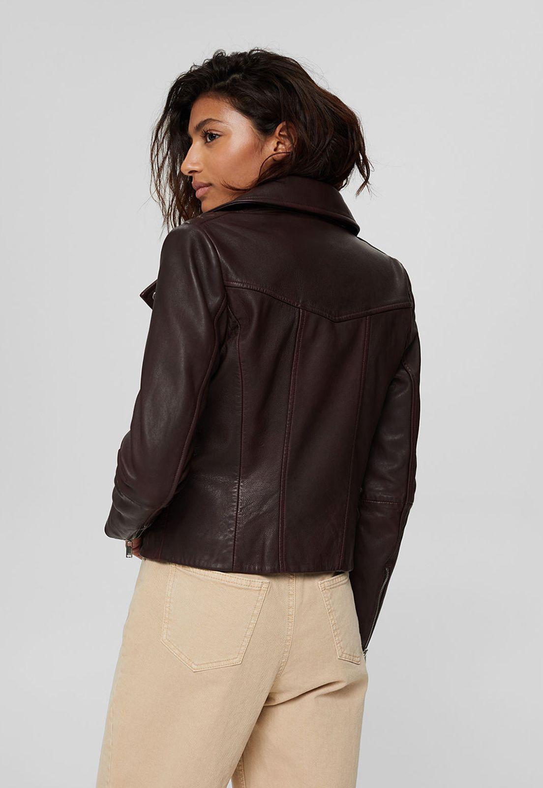 Chaqueta De Cuero Esprit-1