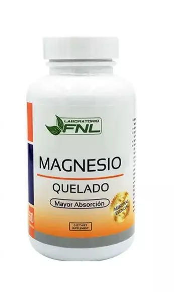 MAGNESIO QUELADO (Aminoquelado) - 60 Capsulas  - FNL-0