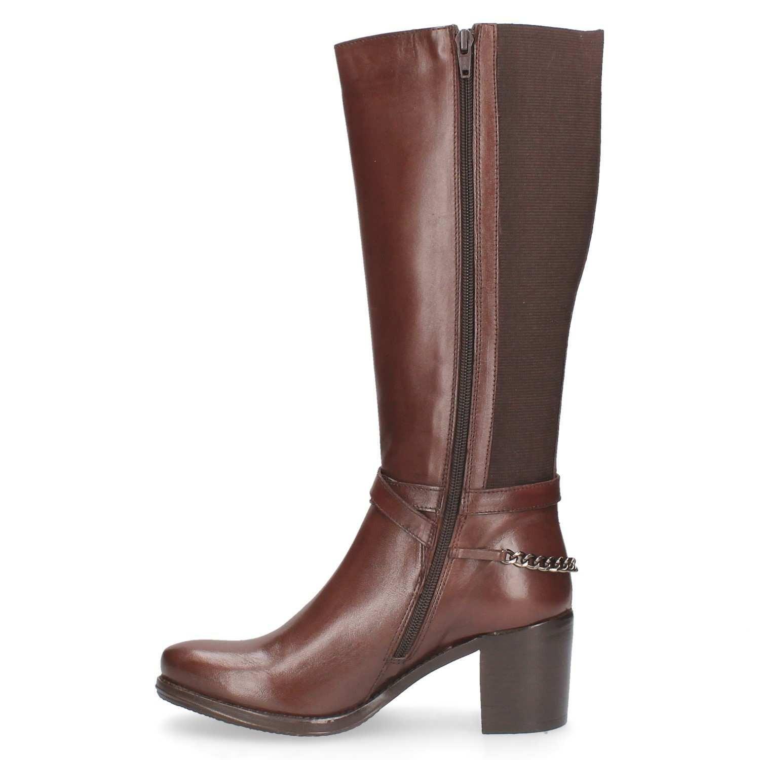 Bota Vestir Mujer Mingo - T354 Café-3
